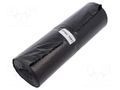 Trash bags; polyetylene LD; black; 240l; 10pcs. PLAST PL.03-02-24711