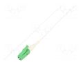 Optic fiber pigtail; LC/APC; 1m; Optical fiber: 9/125um; LSZH QOLTEC QOLTEC-54099