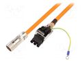 Cable: servo drive; Standard: Siemens; chainflex; 5m; harnessed IGUS MAT9851590-5M