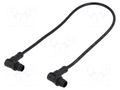 Cable: for sensors/automation; PIN: 5; with plastic nut; plug; 60V AMPHENOL LTW MSAP05MRSAPMRSDA05