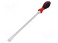 Screwdriver; assisted with a key; slot; 14x2.5mm; SoftFinish® WIHA WIHA.00740