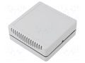 Enclosure: multipurpose; X: 100mm; Y: 100mm; Z: 35mm; vented; ABS KRADEX Z123AWJ-ABS