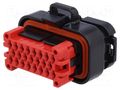 Automotive Connector, 23POS,AMPSEAL,SOC HSG ASSY,SLD,COD 1 TE Connectivity 770680-1