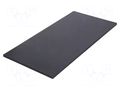 Sheet; Dim: 300x600mm; Thk: 10mm; black; Production process: cast MITSUBISHI CHEMICAL ADV. MATERIALS 16091194B010030006