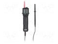 Tester: voltage indicator; LCD; (1999); VAC: 1kV; VDC: 1kV; <500kΩ BRYMEN BT73EU