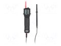 Tester: voltage indicator; LCD; (1999); VAC: 1kV; VDC: 1kV; <500kΩ BRYMEN BT73EU