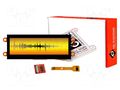 Display: TFT; 3.9"; 480x128; 30kBRAM; Interface: GPIO,I2C-Master 4D Systems PIXXILCD-39P4-C