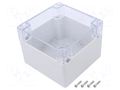 Enclosure: multipurpose; X: 120mm; Y: 120mm; Z: 90mm; polycarbonate GAINTA G279C-IP67