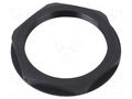 Nut; M63; polyamide; UL94V-2; 75mm; black; Thread: metric; Pitch: 1.5 LAPP LP-53119170