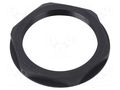 Nut; PG48; polyamide; UL94V-2; 70mm; black; Thread: PG; with flange LAPP LP-53019290