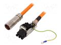 Cable: servo drive; Standard: Siemens; chainflex; 3m; harnessed IGUS MAT9851590-3M