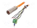 Cable: servo drive; Standard: Siemens; chainflex; 5m; harnessed IGUS MAT9060001-5M