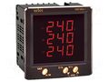 Meter: network parameters; on panel; digital,mounting; LED SELEC VAF39A-230V-CE