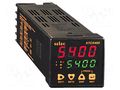 Meter: programmable; digital,mounting; on panel; LED; 4-digit SELEC XTC5400-CU