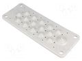 Multigate grommet; light grey; Holes no: 16; -40÷100°C; IP54 TRELLEBORG MC16
