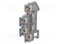 Splice terminal: rail; 16A; 500V; for DIN rail mounting; grey PHOENIX CONTACT PTTB1.5/S-L/N
