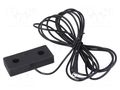 Ground cord; ESD; black; 1MΩ; 2.5m STATICTEC PRT-STW1480