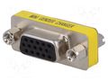 Adapter; D-Sub 15pin HD socket,both sides AKYGA AK-AD-18