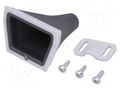 Strain relief; light grey HAMMOND HM-1552DPGKITGY