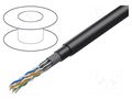 Wire; S/FTP; 4x2x0.22mm2; 6a; data transmission,outdoor; stranded TASKER TAS-C728PUR