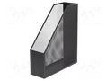 Document organizer; black; metal Q-CONNECT Q-CONNECT-PD/BK