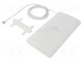 Antenna; white; SMA x2; 50W; 600÷2700MHz; 50Ω; 3m; 30dBi; -45÷80°C QOLTEC QOLTEC-57013