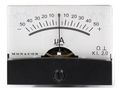 Ammeter; on panel; I DC: -50÷50uA; Class: 2; Int.resist: 1.9kΩ MONACOR PM-2/+-50UA