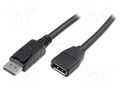 Cable; DisplayPort socket,DisplayPort plug; DisplayPort 1.1a DIGITUS AK-340200-020-S