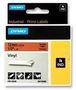 TAPE, PERM, VINYL, 12MMX5.5M, ORANGE 18435
