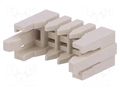 Cable clamp; PIN: 4; 2.5mm; 1x4; DF1; Øcable: 1.1÷1.35mm HIROSE DF1-4A1.05