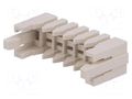 Cable clamp; PIN: 6; 2.5mm; 1x6; DF1; Øcable: 1.1÷1.35mm HIROSE DF1-6A1.05