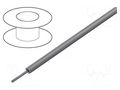 Wire; HookUp Wire; stranded; Cu; 22AWG; PVC; dark grey; 600V; 305m ALPHA WIRE 1855/19-SL001