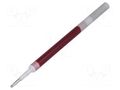 Ball pen refill; red PENTEL PENTEL-LR7/RD