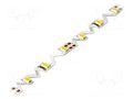 LED tape; yellow; 2835; LED/m: 60; 6mm; white PCB; IP20; 4.8W/m WISVA OPTOELECTRONICS HH-YLGE-2835FWNAA