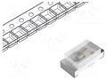 LED; blue; SMD; 0402; 25÷40mcd; 2.7÷3.3VDC; 1x0.5x0.4mm; 120°; 5mA OPTOSUPPLY OSB50402C1C