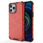 Honeycomb Case armor cover with TPU Bumper for iPhone 13 Pro Max red, Hurtel 5907769326752 5907769326752