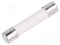 Fuse: fuse; 25A; 250VAC; time-lag; ceramic,cylindrical; 6.3x32mm CONQUER ELECTRONIC ADA25A250V
