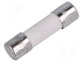 Fuse: fuse; 3.15A; 250VAC; quick blow; ceramic,cylindrical; 5x20mm CONQUER ELECTRONIC UBM3.15A250V