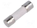 Fuse: fuse; 630mA; 250VAC; time-lag; ceramic,cylindrical; 5x20mm CONQUER ELECTRONIC UDA630MA250V