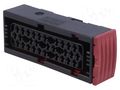 Connector: automotive; plug; female; JPT; PIN: 29; for cable; black TE Connectivity 1-963449-2