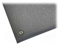 Mat: floor; ESD; grey; L: 1.5m; W: 0.9m; Thk: 9mm; PVC COBA EUROPE COBA-AS060002