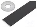 Wire: ribbon; 1.27mm; stranded; Cu; unshielded; PVC; black; 91.5m 3M 3319-300-24