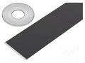 Wire: ribbon; 1.27mm; stranded; Cu; unshielded; PVC; black; 30.5m 3M 3319-60