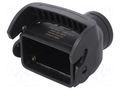 Enclosure for connectors: HDC; size 10B; for cable; Han-Eco® B HARTING 19430100755