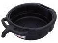 Oil drain pan; polyetylene; 15l YATO YT-0717