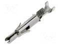 Contact; male; Universal MATE-N-LOK; brass; tinned; 0.2÷0.8mm2 TE Connectivity 350699-1