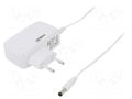 Power supply: switching; mains,plug-in; 12VDC; 1.25A; 15W; 83.3% CELLEVIA POWER CLW-1512-W2E-ER-WH