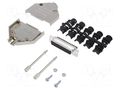 Connector: D-Sub; PIN: 25; female; straight; screw terminal AMPHENOL COMMUNICATIONS SOLUTIONS DTPKM-25FSSC