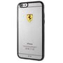 Ferrari Hardcase FEHCP6BK iPhone 6/6S racing shield transparent black, Ferrari 3700740375655 3700740375655