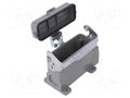 Enclosure for connectors: HDC; angled; size D16A; with latch DEGSON ELECTRONICS D16A-SF-1L-CV-PG21